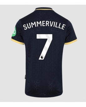 West Ham United Crysencio Summerville #7 Maglia Gara Terza Repliche 2025-26 Maniche Corte